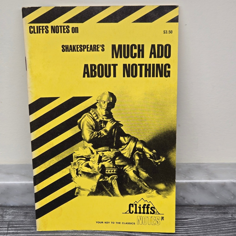 VTG Cliffs Notes Shakespeare Much Ado About Nothing Study Guide, ISBN 0822000601